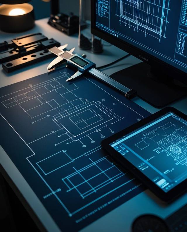 Проектная документация и схемы автоматизации на столе инженера